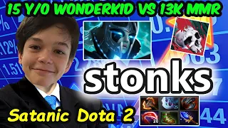 Satanic 15 Y/O Wonderkid Dota vs Entity.Watson 13K MMR : Phantom Assassin vs Naga Siren Carry battle