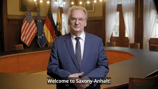 Videobotschaft von Ministerpräsident Haseloff an die Unternehmensleitung von Intel
