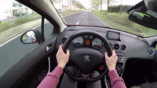 Peugeot 308 1.6 e-HDi (2011) - POV Drive