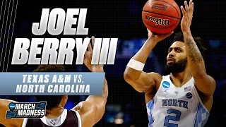 North Carolina's Joel Berry III scores 21 points in his final NCAA Tournament game