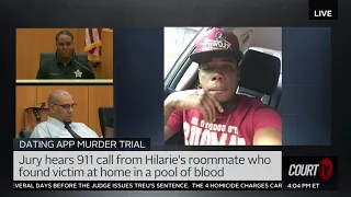 DATING APP MURDER TRIAL | Graphic 911 Call Played For the Jury in FL v. Andre Warner - COURT TV