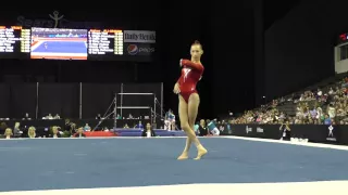 Alyona Shchennikova - Floor Exercise – 2015 Secret U.S. Classic