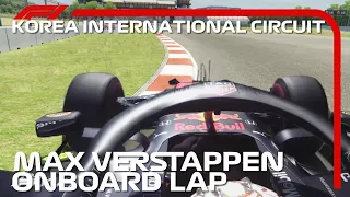 Max Verstappen Onboard Lap | 2020 Korean Grand Prix