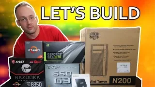 Ryzen Gaming Video Editing PC Build without RGB