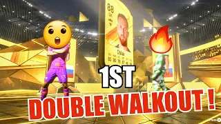 MY FIRST DOUBLE WALKOUT IN EAFC 24 😲 | ULTIMATE TEAM