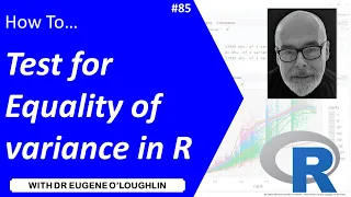 How To... Test for Equality of Variance in R #85