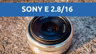 Тест объектива Sony E 2.8/16 дешевый ширик на кроп | молчаливый обзор