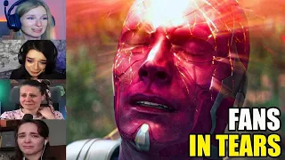 GIRLS REACT to Vision Death Scene - Avengers Infinity War