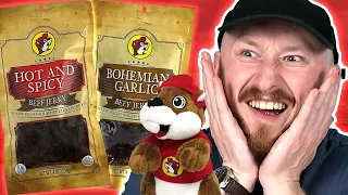 Irish People Try Buc-ee's Beef Jerky