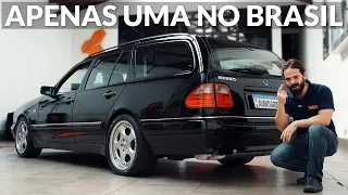 Raríssima E65 BRABUS: Nem o Schumacher resistiu! A perua mais INSANA da sua época!