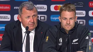 Ian Foster reacts to his critics as his side reach the Rugby World Cup final
