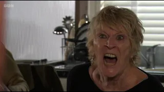 Eastenders Shirley Greives and Shouts At Scarlett (28th December 2022)