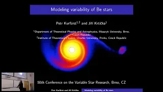 Petr Kurfürst - Modeling variability of Be stars