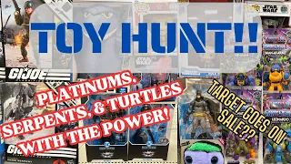 Toy Hunt! Target Goes On Sale & Also....Restocks?? New G.I. Joe @ BAM! #toyhunt #toys #collector