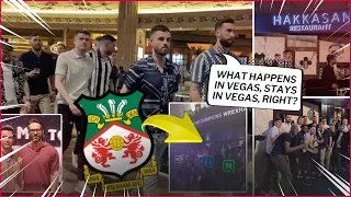 😏WREXHAM AFC WILD NIGHT IN LAS VEGAS: SEE THE EPIC RECEPTION AT HAKKASAN NIGHTCLUB! WREXHAM NEWS