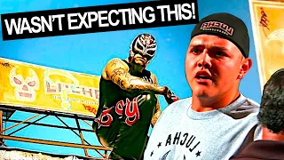 The insane WWE break Rey Mysterio had in 2015!