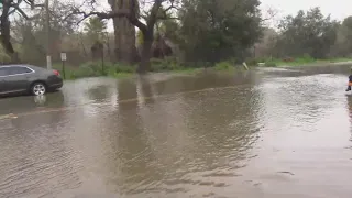 Storm walloping San Diego, bringing rain, wind and snow