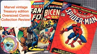 Marvel Vintage Treasury Edition, Oversized Comic Collection Review!