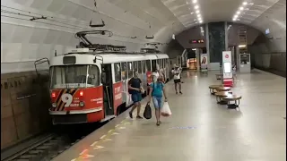 Подземный трамвай в Волгограде (прислано)