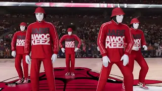 NBA 2k23 next gen My career HALF TIME SHOW #jabbawockeez