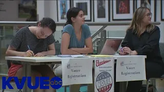 Organizers urging college students to get registered and vote | KVUE