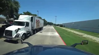 June 28, 2019/525 Trucking empty, got lost, heavy traffic Dallas Texas