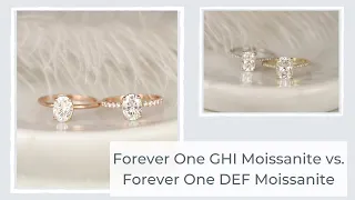 Forever One GHI Moissanite vs. Forever One DEF Moissanite: What's The Difference?