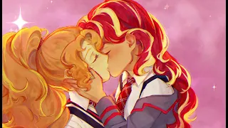 Sunset Shimmer y Adagio Dazzle Tribute