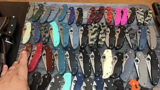 CLOSED SALE!  The Noon (Eastern) SALE STARTS NOW!  All Spyderco: Delica,Endura,Native,Manix,