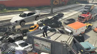 GTA V - Cheat Spam Vehicle Explosion Franklin