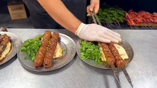 Amazing! - The Most Famous Kebab Master - Turkish Street Food