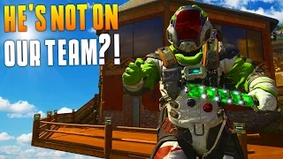 HE'S NOT ON OUR TEAM?! (Black Ops 3 Funny Moments) Puke Camo, Rage, Clips! - MatMicMar