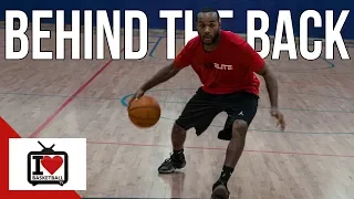 How To: Behind The Back Dribble Basketball Move!