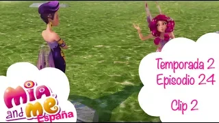 Mia and Me | Temporada 2 Episodio 24 - Una situación pegajosa - Clip 2 Castellano