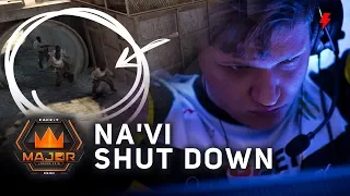 Where Na'vi went wrong on Overpass (FACEIT Major Finals)