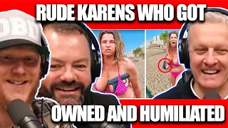 Rude KARENS Who Got OWNED and Humiliated REACTION | OFFICE BLOKES REACT!!