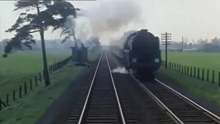 Vintage railway film - Diesel trainride - 1959