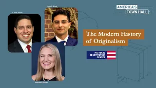 The Modern History of Originalism