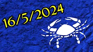 Cancer predicts great rewards Today, May 16, 2024