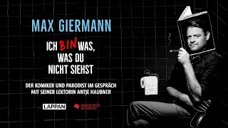 Max Giermann präsentiert "Ich bin was, was du nicht siehst"