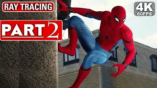 SPIDER-MAN REMASTERED PC Gameplay Walkthrough Part 2 [4K 60FPS RAY TRACING] - No Commentary