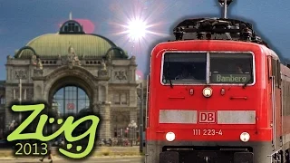 Zug2013: Nürnberg Hbf - Teil 2 mit ICE, IC, BR111, BR612, BR442 Dosto, n-Wagen u.v.m.