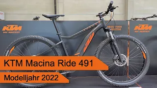 KTM Macina Ride 491 - Modelljahr 2022