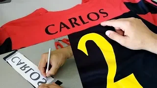 Pon tu NOMBRE en camisetas FÚTBOL