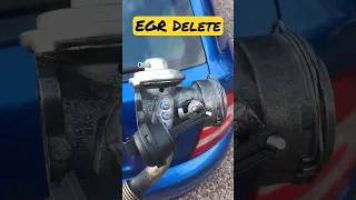 EGR Delete - Why is it the first MUST DO modification?