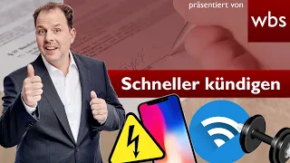 Schneller kündigen & kürzere Laufzeit: viele Vorteile durch neues Gesetz für Handy, Fitness & Co