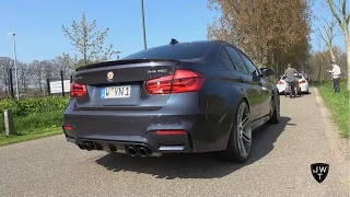 CRAZY 550HP BMW M3 F80 Manhart Performance MH3! REVS, Wheelspin & More SOUNDS!