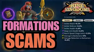 The TRUTH ABOUT Armaments and Formations you NEED TO KNOW! Rise of kingdoms