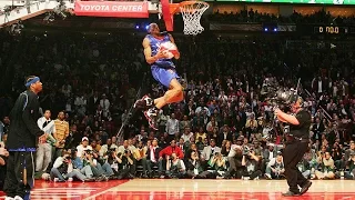 NBA Slam Dunk Contest 2006  - Andre Iguodala reverse dunk off the backboard