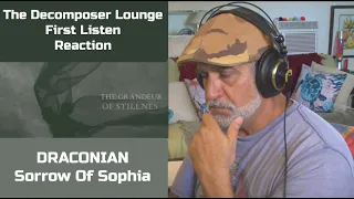 Old Composer Reacts to DRACONIAN Sorrow Of Sophia - First Listen & Reaction | The Decomposer Lounge